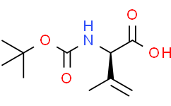 3-Butenoicacid,2-[[(1,1-dimethylethoxy)carbonyl]amino]-3-methyl-,(2R)-(9CI)