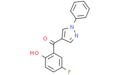 (5-氟-2-羟基苯基)(1-苯基-1H-吡唑-4-基)甲酮