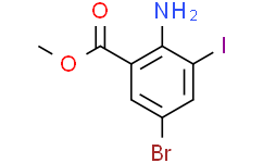 2-氨基-5-溴-3-碘苯甲酸甲酯