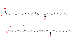(R,E)-12-羟基-9-十八烯酸锌盐