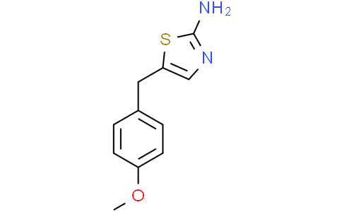 5-(4-甲氧基-苄基)-噻唑-2-基胺