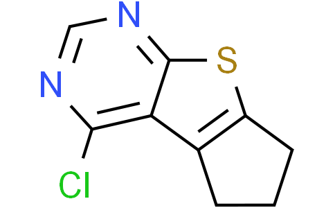 4-氯-{环戊烷[4.5]并噻吩}[2.3]并嘧啶