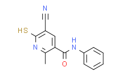 5-Cyano-2-methyl-N-phenyl-6-sulfanylpyridine-3-carboxamide