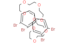 2,3,16,17-四溴-6,7,9,10,12,13,20,21,23,24,26,27-十二烷基二苯并[B,N][1,4,7,10,13,,16,19,22]八氧杂环四氢己酸