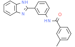 N-(3-(1H-苯并[d]咪唑-2-基)苯基)-3-甲基苯甲酰胺