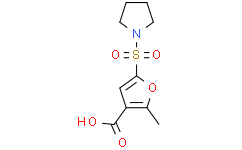 2-甲基-5-(吡咯烷-1-基磺酰基)呋喃-3-羧酸