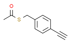 S-4-乙炔基苄基 硫代乙酸酯