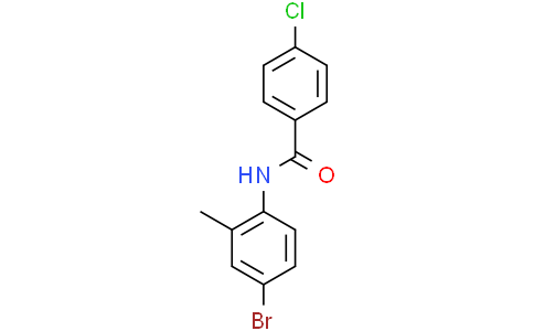 N-(4-溴-2-甲基苯基)-4-氯苯甲酰胺