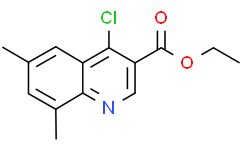 4-氯-6,8-二甲基喹啉-3-羧酸乙酯