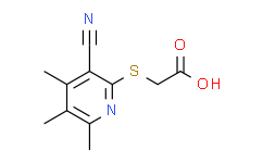 2-[(3-Cyano-4,5,6-Trimethylpyridin-2-Yl)Sulfanyl]Acetic Acid