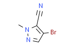 4-溴-1-甲基-1H-吡唑-5-甲腈