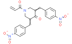 (3Z,5E)-1-Acryloyl-3,5-bis(4-nitrobenzylidene)-piperidin-4-one