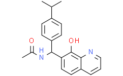 N-((8-羟基喹啉-7-基)(4-异丙基苯基)甲基)乙酰胺