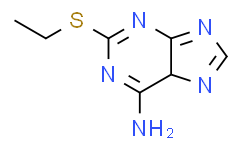 2-(乙硫基)-9H-嘌呤-6-胺