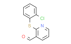 2-[(2-Chlorophenyl)Sulfanyl]Nicotinaldehyde