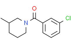 1-(3-氯苯甲酰基)-3-甲基哌啶, 97%
