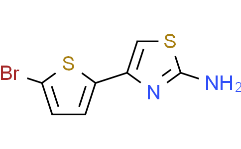 4-(5-溴-2-噻吩基)-1，3-噻唑-2-胺