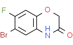 6-溴-7-氟-2,4-二氢-1,4-苯并恶唑-3-酮, 96%