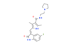 Z)-5-(5-氟-2-氧代-2，3-二氢-1H-吲哚-3-亚基甲基)-2，4-二甲基-N-[2-(1-吡咯烷基)乙基]-1H-吡咯-3-甲酰胺