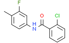 2-氯-N-(3-氟-4-甲基苯基)苯甲酰胺, 97%