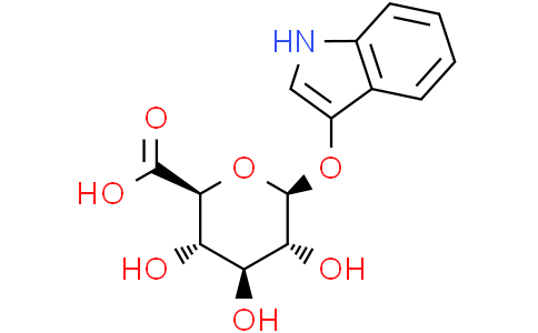 3-吲哚基-β-D-吡喃葡萄糖苷酸环己胺盐
