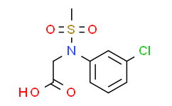 N-(3-Chlorophenyl)-N-(Methylsulfonyl)Glycine