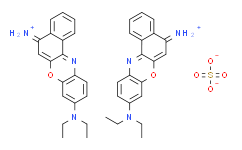耐尔蓝A/5-氨基-9-(二乙基氨基)苯并[α]吩恶嗪-7-翁硫酸盐/硫酸耐尔蓝/硫酸尼罗蓝/耐尔蓝/耐尔兰A/尼罗蓝A/耐尔兰/尼罗兰A/Nile Blue A