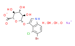 5-溴-4-氯-3-吲哚基-β-D-葡萄糖醛酸钠盐