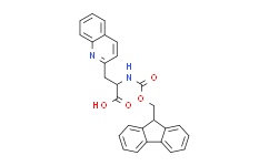 2-((((9H-Fluoren-9-yl)methoxy)carbonyl)amino)-3-(quinolin-2-yl)propanoic acid