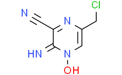 3-Amino-6-(chloromethyl)-2-pyrazinecarbonitrile 4-oxide