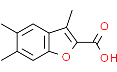 3,5,6-三甲基苯并呋喃-2-羧酸