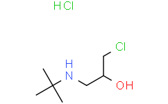 1-(叔丁基氨基)-3-氯丙-2-醇盐酸盐