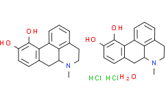 R-(−)-阿朴吗啡 盐酸盐 半水合物
