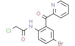 N-[4-溴-2-(2-吡啶甲酰基)苯基]-2-氯乙酰胺