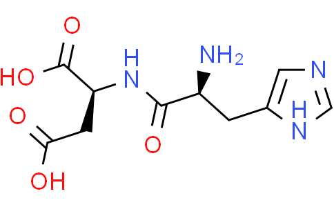 (S)-2-((S)-2-氨基-3-(1H-咪唑-4基)丙酰胺基)琥珀酸