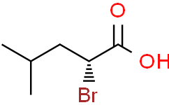 (R)-2-溴-4-甲基戊酸