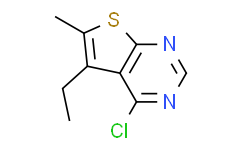 4-chloro-5-ethyl-6-methylthieno[2,3-d]pyrimidine