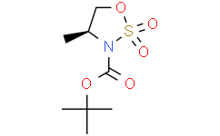 (S)-4-甲基-1,2,3-氧杂噻唑烷-3-羧酸叔丁酯 2,2-二氧化物