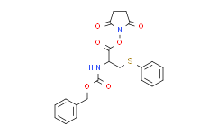 ((R)-2,5-二氧代吡咯烷-1-基2-(((苄氧基)羰基)氨基)-3-(苯硫基)丙酸乙酯