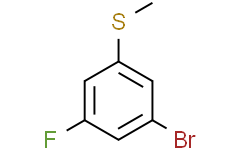 5-氟-3-(甲硫基)溴苯