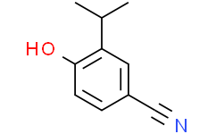 4-羟基-3-异丙基苯甲腈