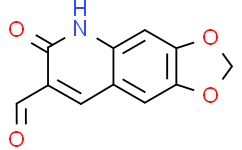 6-氧代-5,6-二氢-[1,3]二氧杂环戊烯并[4,5-g]喹啉-7-甲醛