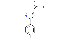 3-(4-溴苯基)-1H-吡唑-5-羧酸,46413-66-5