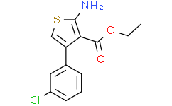 2-氨基-4-(3-氯苯基)噻吩-3-羧酸乙酯