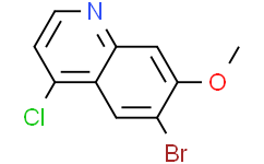 6-溴-4-氯-7-甲氧基喹啉