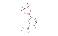 2-甲基-5-(4,4,5,5-四甲基-1,3,2-二噁硼烷-2-基)苯甲酸甲酯