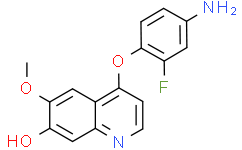 4-(4-氨基-2-氟苯氧基)-6-甲氧基喹啉-7-醇