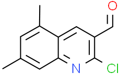 2-氯-5,7-二甲基喹啉-3-甲醛