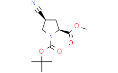 顺式-N-BOC-4-氰基-L-脯氨酸甲酯
