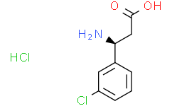 (S)-3-氨基-3-(3-氯苯基)丙酸 盐酸盐